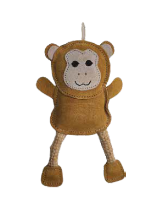 Lucy Moosey Plush Dog Toy – Squeaky, Durable, Soft Chew Toy | Cute Moose Design for Small to Medium Dogs