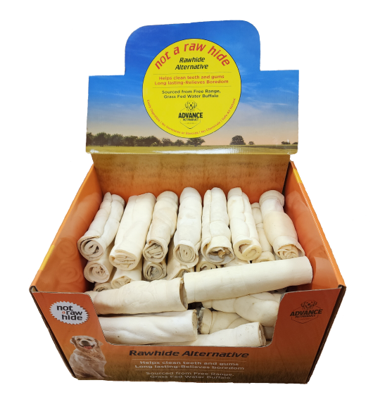 Buffalo Cheek Roll for Dogs – Small Size Natural Chew | Long-Lasting, Rawhide-Free, Single Ingredient Treat