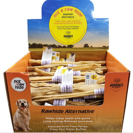 12" Regular Collagen Stick for Dogs – Long-Lasting, Natural Beef Chew | Safe for Aggressive Chewers & Puppies