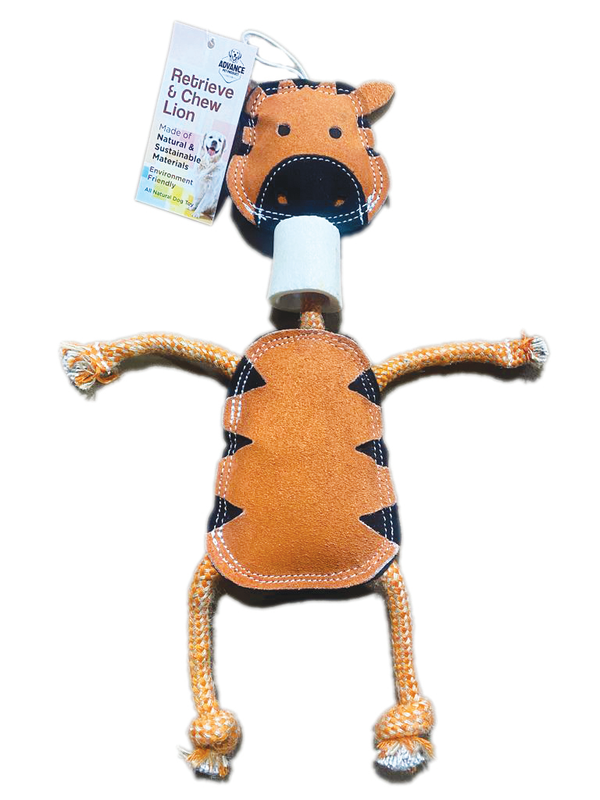 Lion Rope Toy with Bone | Durable Tug & Throw Pet Toy | Tough Chew Toy for Dogs | Interactive Play for Pets